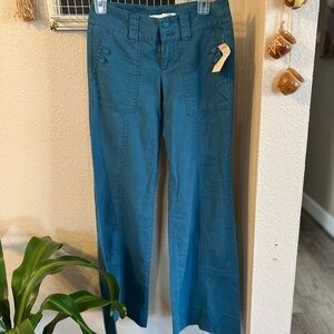 𝅺RUBBISH button wide leg pants